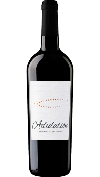 Bottle of Adulation Zinfandel 2022 wine 750 ml