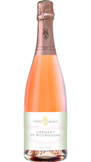 Bottle of Albert Bichot Cremant de Bourgogne Brut Rose wine 750 ml