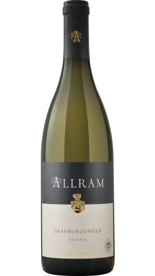 Bottle of Allram Reserve Grauburgunder 2022 wine 750 ml