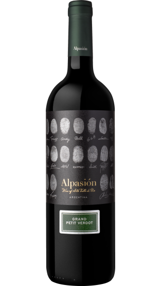 Bottle of Alpasion Grand Petit Verdot 2020 wine 750 ml