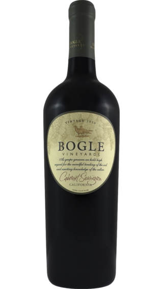 Bottle of Bogle Cabernet Sauvignon 2018 wine 750 ml