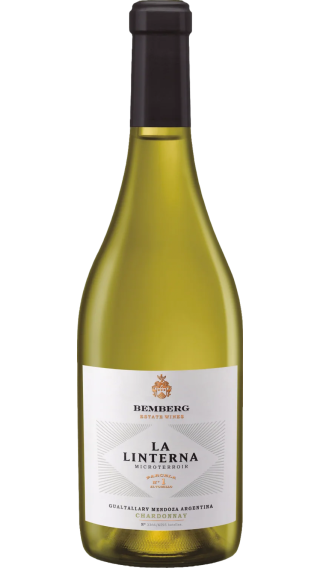 Bottle of Bemberg La Linterna Parcela No. 1 Finca El Tomillo Chardonnay 2018 wine 750 ml