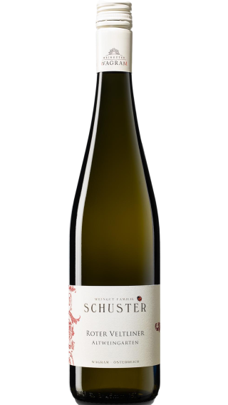 Bottle of Schuster Roter Veltliner Altweingarten 2021 wine 750 ml