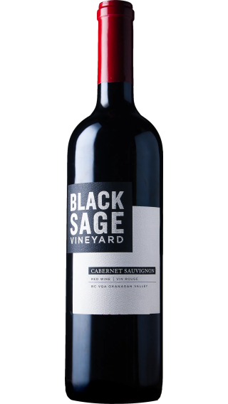 Bottle of Black Sage Vineyard Cabernet Sauvignon 2020 wine 750 ml