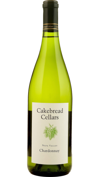 Bottle of Cakebread Chardonnay 2019 wine 750 ml