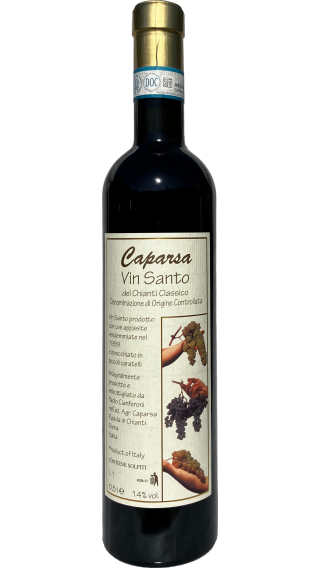 Bottle of Caparsa Vin Santo Chianti Classico 1999 wine 500 ml