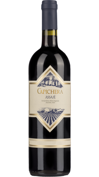 Bottle of Capichera Assaje 2019 wine 750 ml