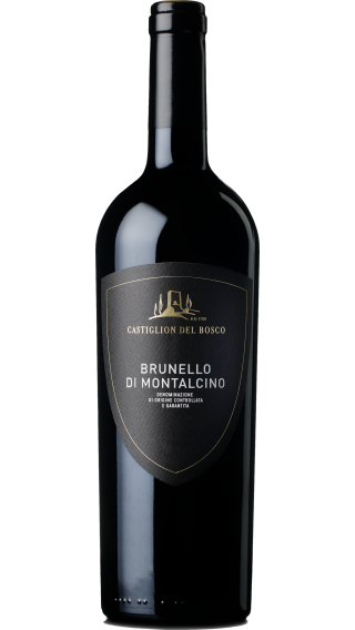 Bottle of Castiglion del Bosco Brunello di Montalcino 2017 wine 750 ml