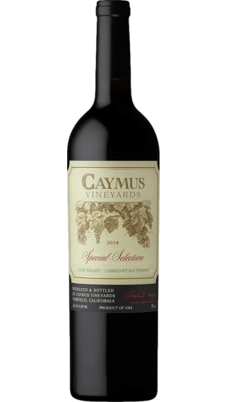 Bottle of Caymus Special Selection Cabernet Sauvignon 2019 wine 750 ml