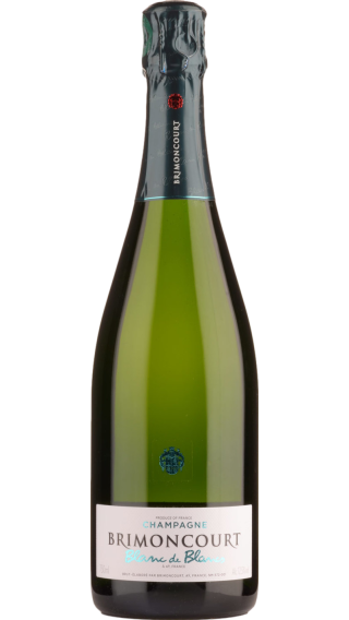 Bottle of Champagne Brimoncourt Blanc de Blancs wine 750 ml