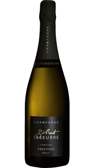 Bottle of Champagne Gilbert Leseurre Prestige Brut wine 750 ml