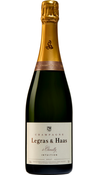 Bottle of Champagne Legras et Haas Intuition Brut wine 750 ml