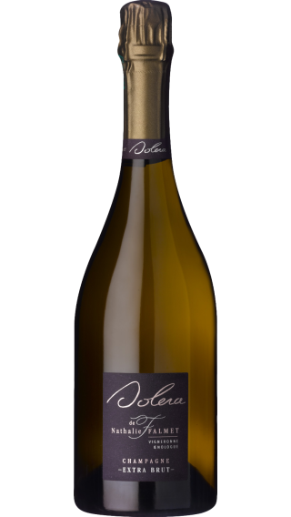 Bottle of Champagne Nathalie Falmet Solera Extra Brut wine 750 ml