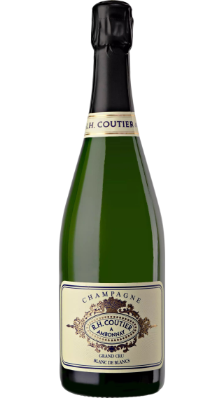 Bottle of Champagne R.H. Coutier Blanc de Blancs Grand Cru wine 750 ml