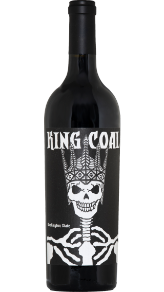 Bottle of Charles Smith K Vintners King Coal 2020 wine 750 ml