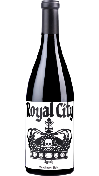 Bottle of Charles Smith K Vintners Royal City Syrah 2018 wine 750 ml