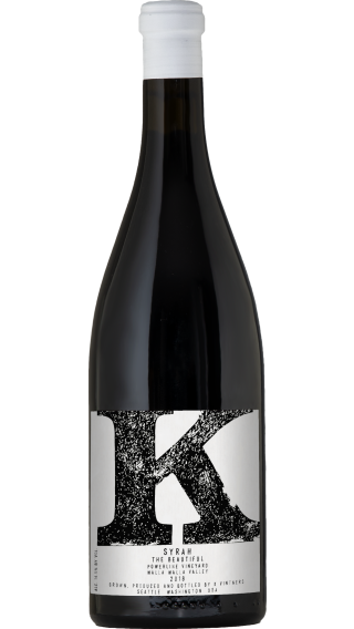 Bottle of Charles Smith K Vintners The Beautiful Syrah 2020 wine 750 ml