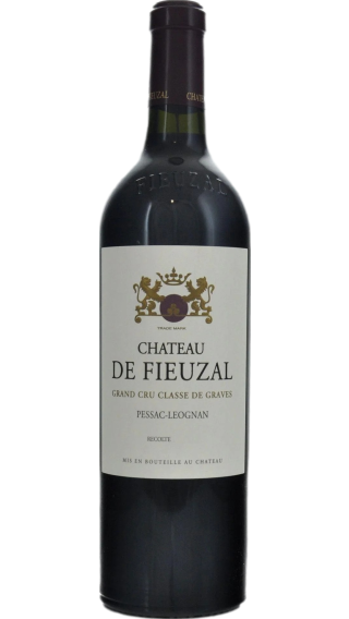 Bottle of Chateau de Fieuzal 2019 wine 750 ml