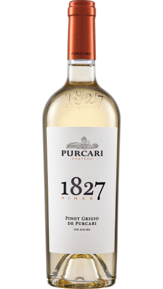 Bottle of Chateau Purcari Pinot Grigio de Purcari 2022 wine 750 ml