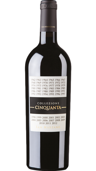 Bottle of San Marzano Collezione Cinquanta wine 750 ml