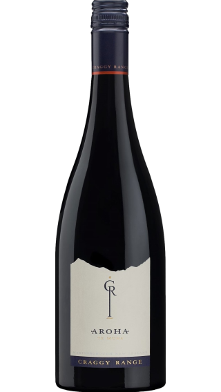 Bottle of Craggy Range Aroha Pinot Noir 2019 wine 750 ml