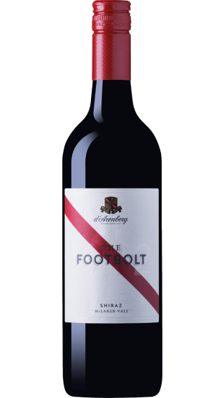 Bottle of D'Arenberg Footbolt Shiraz 2021 wine 750 ml