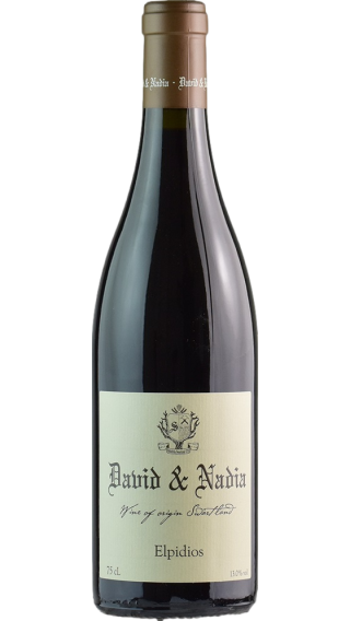 Bottle of David & Nadia Elpidios 2019 wine 750 ml