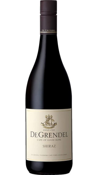 Bottle of De Grendel Shiraz 2019 wine 750 ml