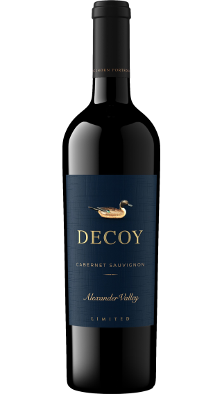 Bottle of Duckhorn Decoy Limited Alexander Valley Cabernet Sauvignon 2021 wine 750 ml