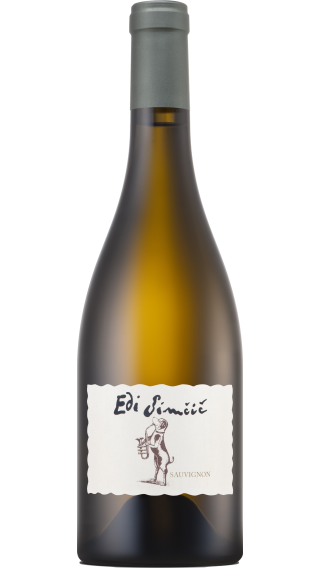 Bottle of Edi Simcic Sauvignon 2020 wine 750 ml