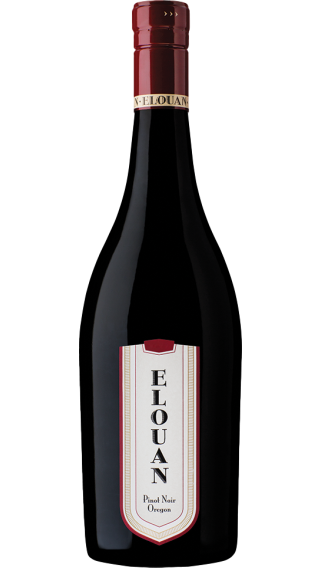 Bottle of Elouan Pinot Noir 2018 wine 750 ml