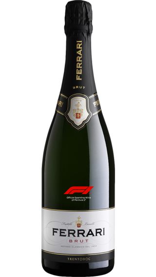 Bottle of Ferrari Trentodoc Brut F1 Special Edition wine 750 ml