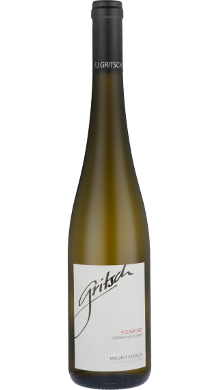 Bottle of FJ Gritsch Gruner Veltliner Steinporz Smaragd 2023 wine 750 ml