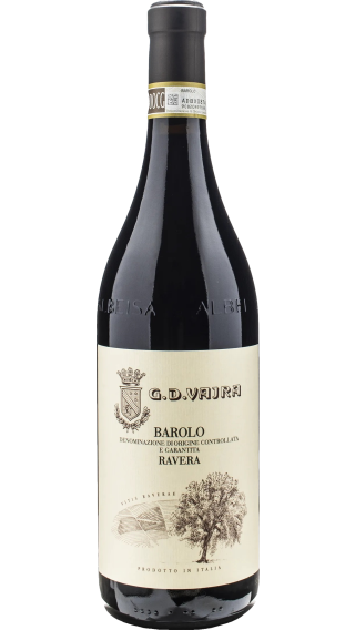 Bottle of G.D. Vajra Barolo Ravera 2020 wine 750 ml