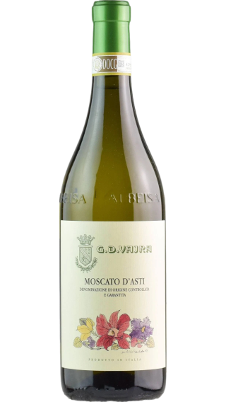 Bottle of G.D. Vajra Moscato d'Asti 2023 wine 750 ml