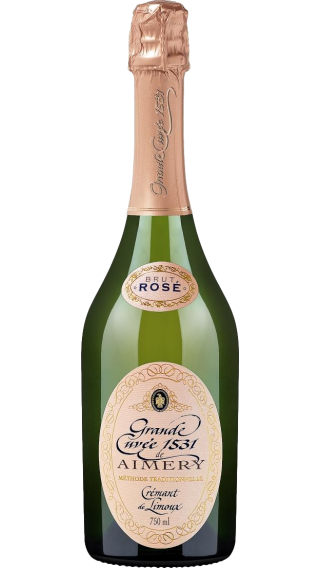 Bottle of Grande Cuvee 1531 Cremant de Limoux Rose Brut wine 750 ml