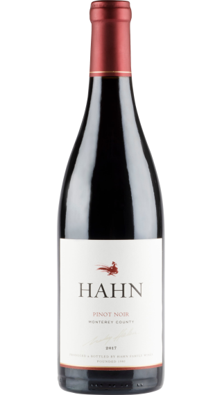 Bottle of Hahn Pinot Noir 2019 wine 750 ml