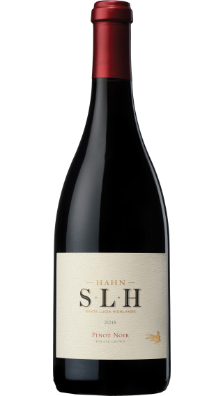 Bottle of Hahn  SLH Pinot Noir 2017 wine 750 ml