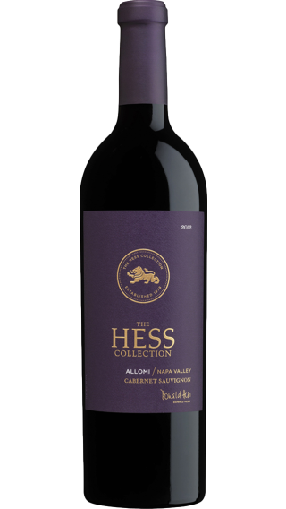 Bottle of Hess Collection Allomi Vineyard Cabernet Sauvignon 2019 wine 750 ml