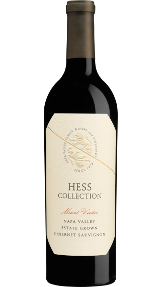 Bottle of Hess Mount Veeder Napa Valley Cabernet Sauvignon 2019 wine 750 ml