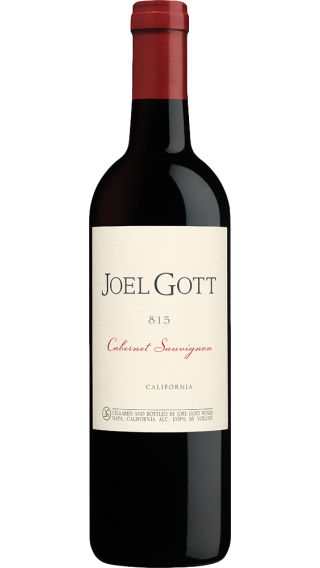 Bottle of Joel Gott 815 Cabernet Sauvignon 2021 wine 750 ml