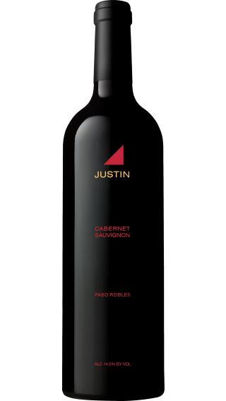 Bottle of Justin Cabernet Sauvignon 2021 wine 750 ml