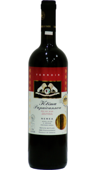 Bottle of Ktima Papaioannou Terroir Nemea 2014 wine 750 ml