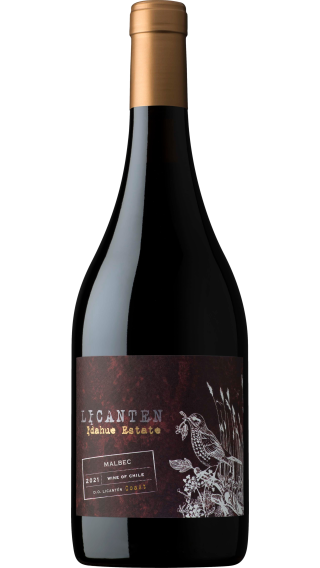 Bottle of La Ronciere Licanten Malbec 2021 wine 750 ml