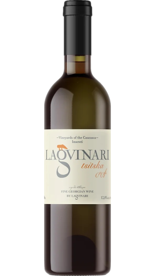 Bottle of Lagvinari Tsitska 2020 wine 750 ml