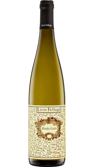 Bottle of Livio Felluga Ribolla Gialla 2022 wine 750 ml