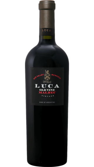 Bottle of Luca Old Vine Malbec 2019 wine 750 ml