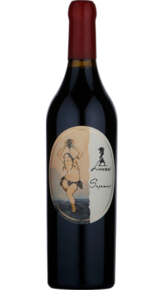 Bottle of Lukasi Saperavi 2019 wine 750 ml