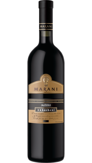 Bottle of Marani Akhasheni 2020 wine 750 ml