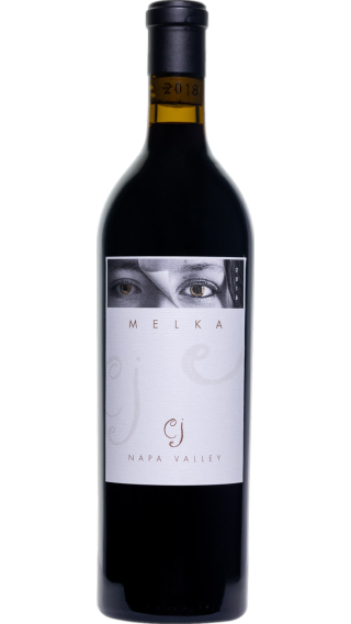 Bottle of Melka CJ Cabernet Sauvignon 2018 wine 750 ml